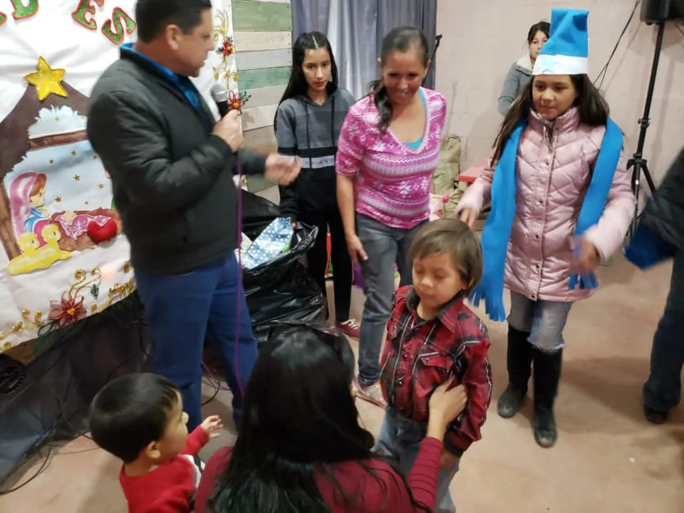 Actividad de Navidad en Iglesia Glorioso